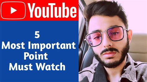 5 Most Impotent Point For New Youtubers 5 Tips For New Youtuber