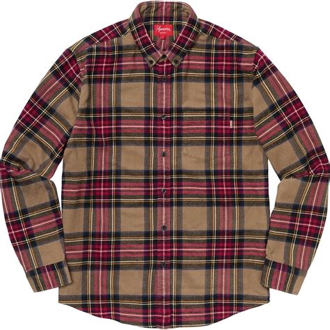 Tartan Flannel Shirt Fall Winter 2019 Supreme