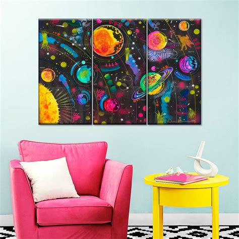 Colorful Solar System Wall Art: Canvas Prints, Art Prints & Framed Canvas