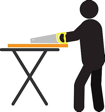 Hand Saw Silhouette PNG And Vector Images Free Download - Pngtree