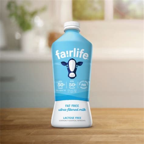 Fairlife Ultra Filtered Milk Lactose Free High Protein Fat Free Milk