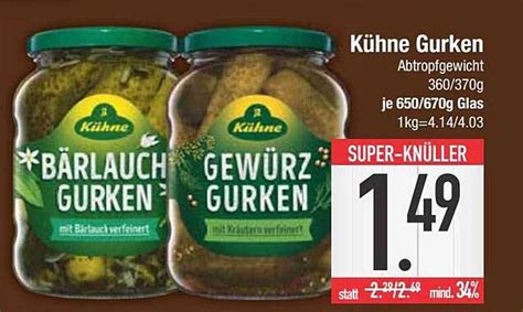 K Hne Gurken Angebot Bei E Center Prospekte De