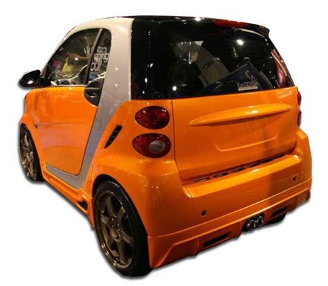 Smart Fortwo Rear Lip Add On Body Kit Smart Fortwo