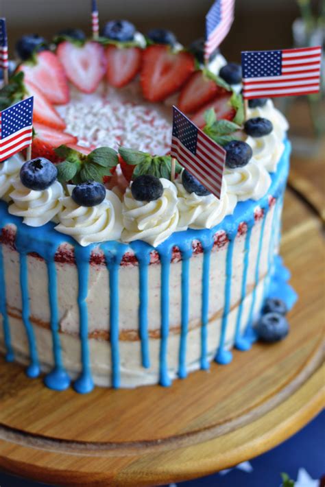 Hello Sugar Red White And Blue Election Cake Recipe Draper James