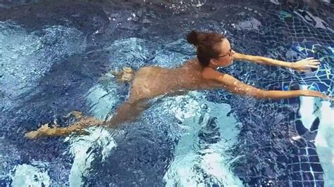 Risky Naked Swim At Hotel Public Pool Xxx Mobile Porno Videos