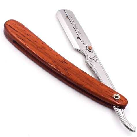 Parker Straight Edge Razor - Rosewood Handle - Just For Him Gift Shop