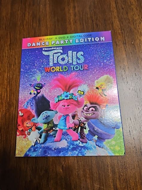 Trolls World Tour Blu Ray Ebay