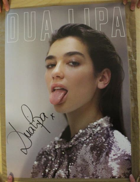 Dua Lipa Signed Poster | #2018697003