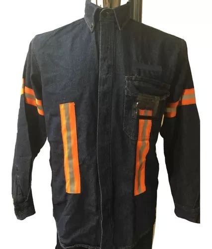 Camisa Mezclilla Industrial Para Trabajo Uso Rudo Xxl En Venta En