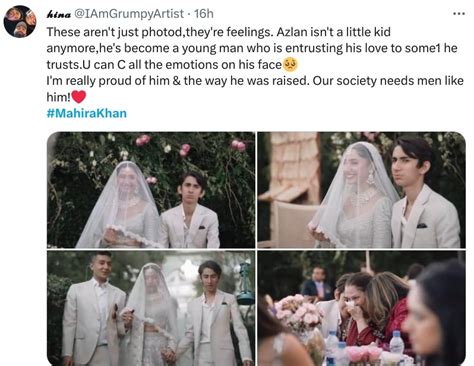 Netizens Gets Emotional By Mahira Khan Bond With Her Son On The Wedding Day