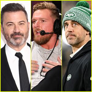 Pat McAfee Comments on Aaron Rodgers & Jimmy Kimmel Controversy ...