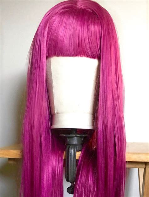 Mal Descendants 2 Movie Style Adult Wig Purple - Etsy