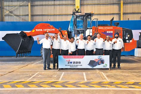 TATA HITACHI Launches 5 Tonne Wheel Loader ZW225 India S Most Read