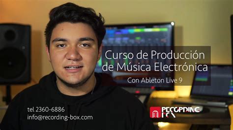 Curso De Producci N De M Sica Electr Nica Con Ableton Live Youtube