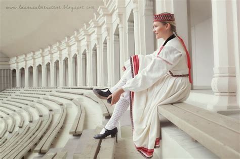 Latvie U Tautas T Rpi Latvian Folk Costumes Photo Folk Costume