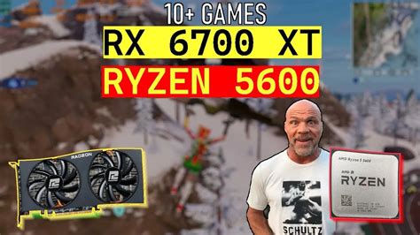 Ryzen 5600 RX 6700 XT 2024 10 GAMES 1440p APEX PUBG FORTNITE