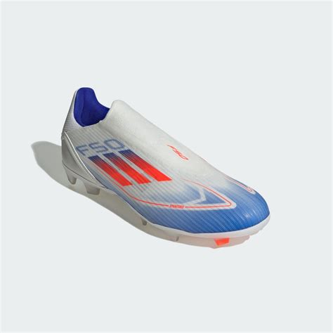 Shoes F50 League Laceless Firm Multi Ground Boots White Adidas Saudi Arabia