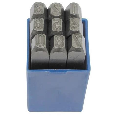 mild steel number punch set  industrial tip size regular  rs