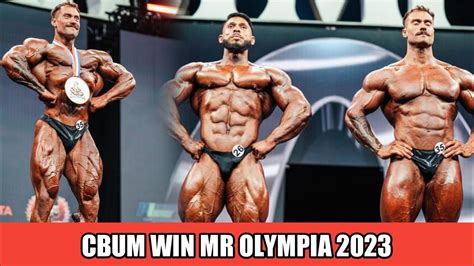 Mr Olympia 2023 Classic Physique Winner Cbum Win Mr Olympia 2023 YouTube