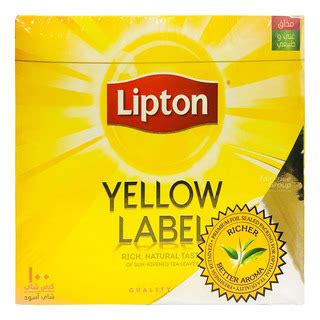 Lipton Yellow Label Tea Bags Stadenium