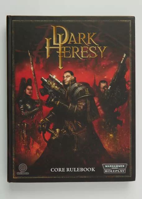 Wh K Dark Heresy Warhammer K Rpg Core Rulebook Hardcover Oop