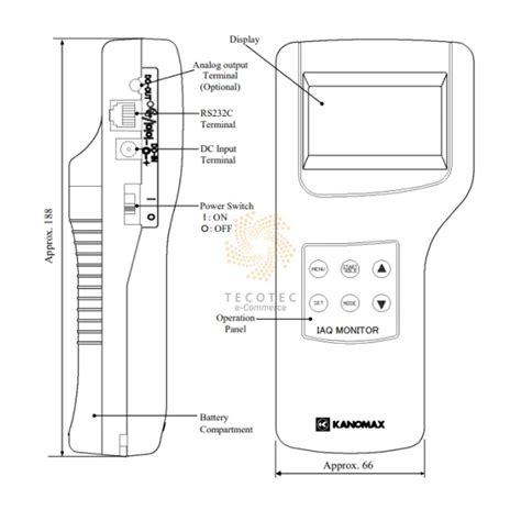 Máy đo chất lượng không khí IAQ Kanomax 2212