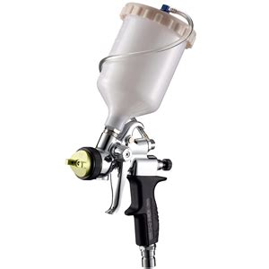 Qtech Hvlp Gravity Feed Spray Gun From Spraydirect Co Uk