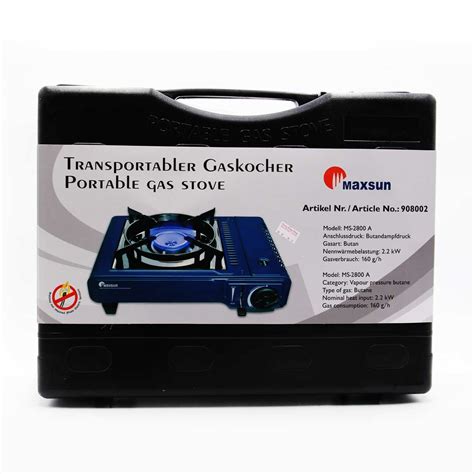 Gaskocher MAXSUN MS-2800 A online kaufen | Hongkongshop.at
