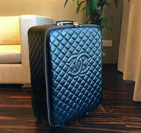 Travelling In Style Chanel Suitcase Designer Travel Bags Chanel