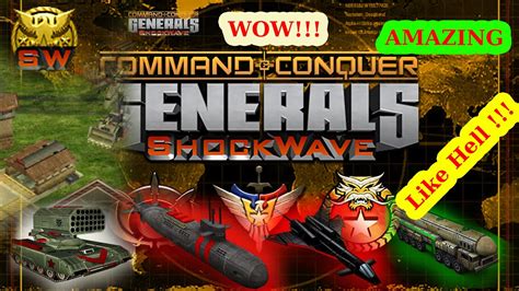 Shockwave Mod C C Generals Zero Hour Amazing Artillery Hell Game