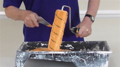 How To Clean Paint Rollers Quickly Youtube