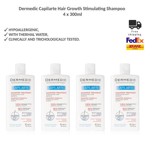 Dermedic Capilarte Shampoo Stimulating And Renewing Hair Growth 300 Ml