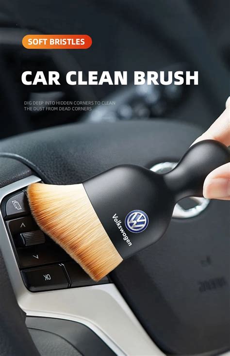Автомобильная мягкая щетка, инструмент для очистки салона автомобиля ...