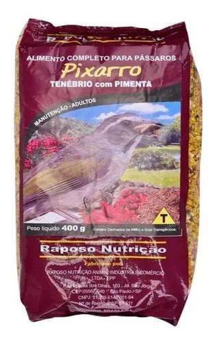 Kit 03 Unid mistura Trinca Ferro Tenébrio Pimenta 400g