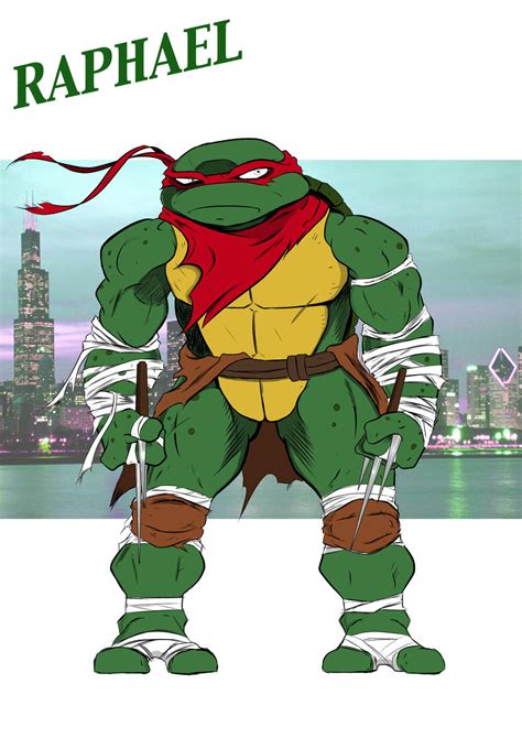 RAPHAEL - Ninja Turtle by InsomniacZac on deviantART