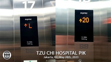 X Fujitec Traction Lifts Elevators Tzu Chi Hospital Pik Jakarta