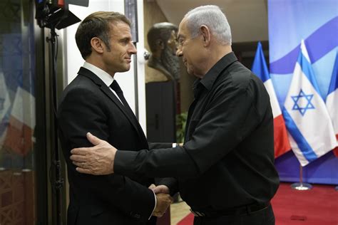 Macron Advierte A Israel Que Debe Aceptar Un Estado Palestino