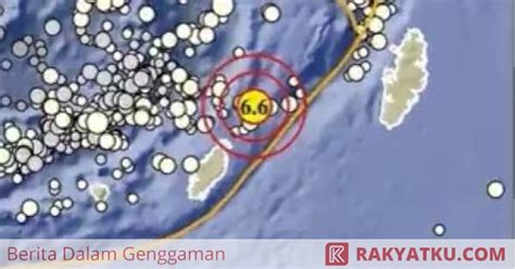 Gempa Magnitudo 6 6 Guncang Kepulauan Tanimbar Maluku