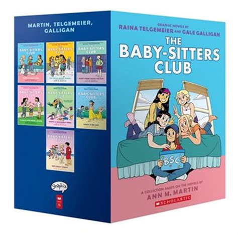 The Baby Sitters Club Graphix 1 7 Box Set Full Color Edition In 2020