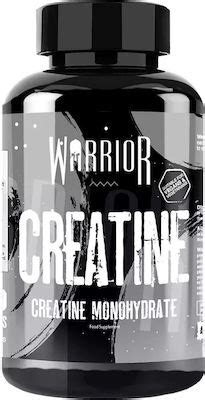 Warrior Creatine Monohydrate 1000mg 60 ταμπλέτες Skroutz gr