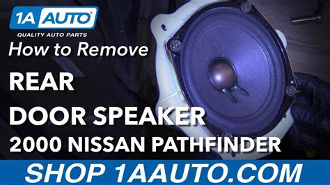 How To Remove Rear Door Speaker 1996 2004 Nissan Pathfinder 1A Auto