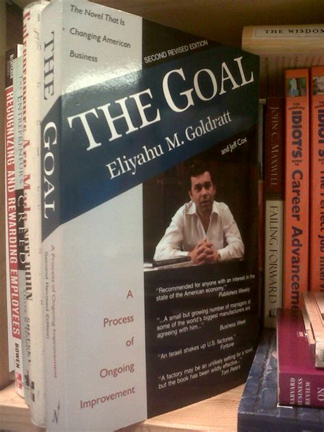 Books Read: The Goal: A Process of Ongoing Improvement by Eliyahu M