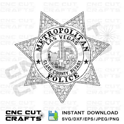 Metropolitan Police Badge Svg Clark County Nevada Police Logo Patch