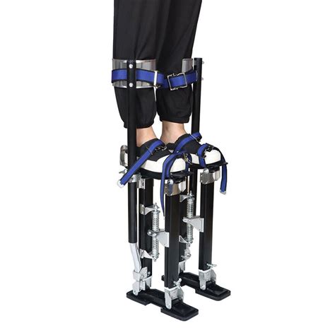 waltyotur Drywall Stilts Aluminum Tool Stilt Black 15-23 Inch For ...