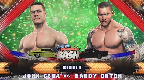 Bash WWE SVR 2010 PS3 John Cena Vs Randy Orton Smackdown Vs Raw