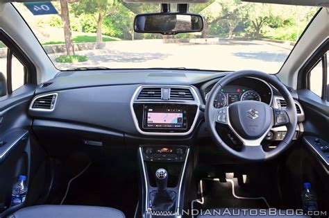 2017 Maruti S Cross Facelift Dashboard