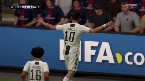 Fifa 19 Juventus Vs Psg Pc Gameplay Hd Youtube