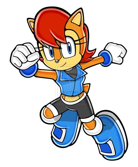 Sally Acorn By Sonicguru On Deviantart Sally Acorn Sally Archie