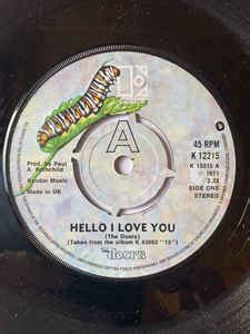 The Doors Hello I Love You 1976 Vinyl Discogs