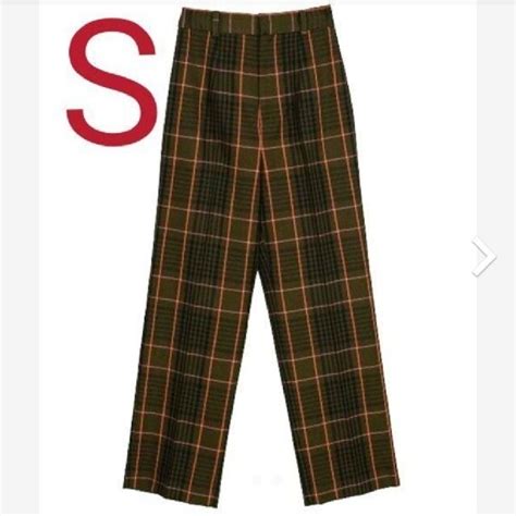 37％割引ブラック系 M【超特価sale開催！】 タグ付新品【ameri Vintage】cheerful Check Pants カジュアル